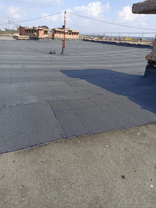 Ремонт мягкой кровли .