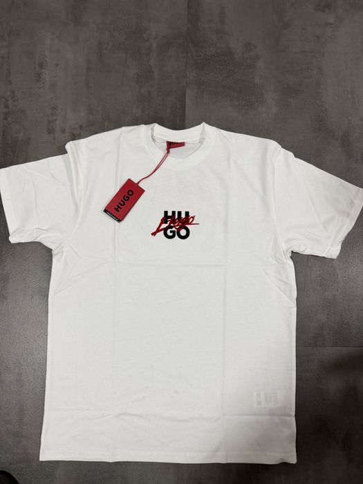 Tricou hugo alb