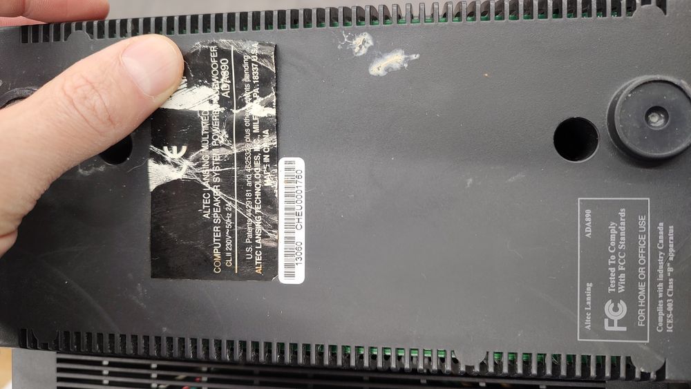 Sistem boxe 2.1 5.1 altec Lansing ada890