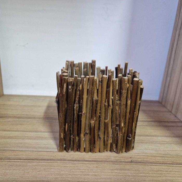 Set 2 cutii decoratice cu crengute 10x7x10 cm