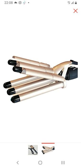 Плойка для волос,роскошные кудри,супер объём!