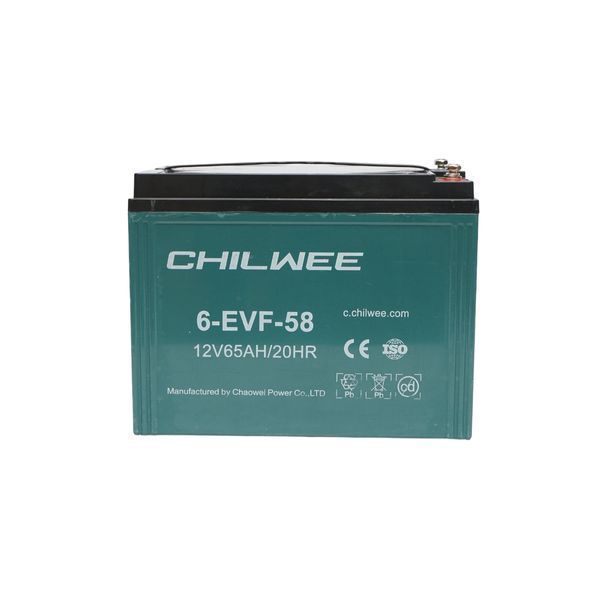 Vrla гел батерия за електрически велосипед с графен 6-evf-58, 12v, 65a