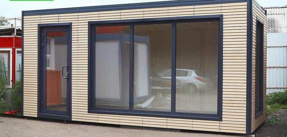 Мобильные домики из контейнеров