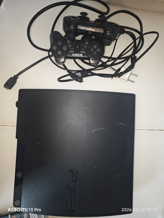 Playstation 3 прошитый+8 игр дисковых в подарок
