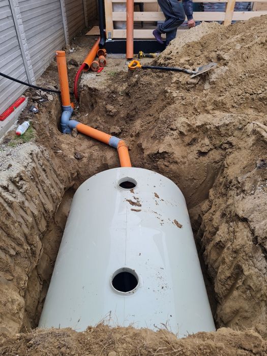 Fosa septica cu montaj