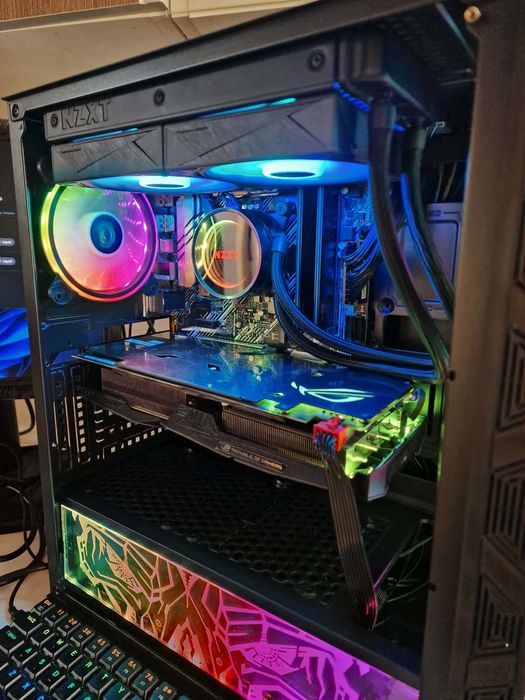 PC i9-10850K, 32GB, (RTX3060) RX5700XT, SSD, Calculator Gaming