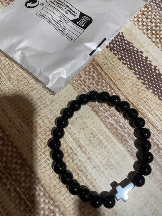 Гривна с кръст  / гривничка с кръст/ герданче с кръст