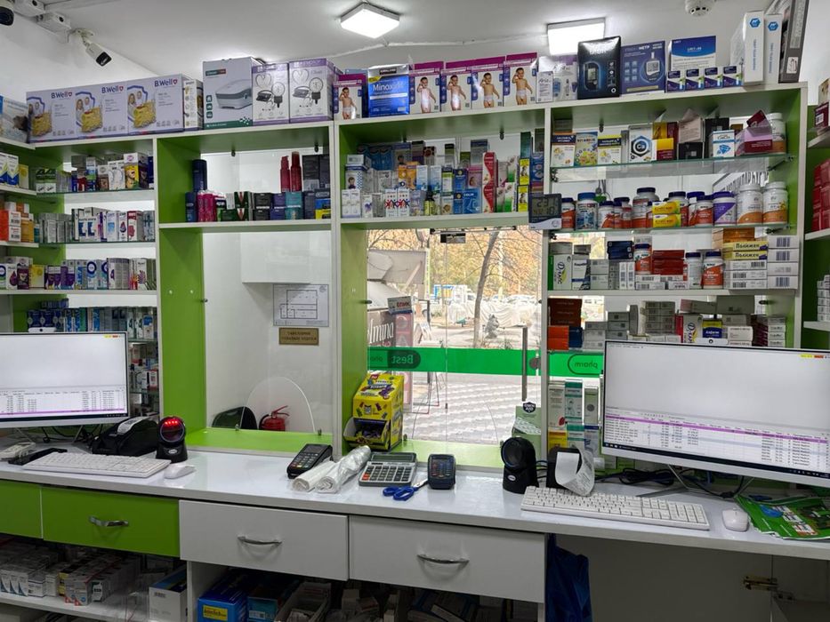 Apteka sotiladi tayyor biznes joy arenda juda yaxshi joyda joylashgan