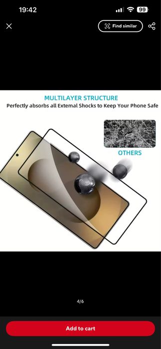 Folie sticla FULL Glue pt Samsung Galaxy S25 / S25 Plus / S25 Ultra 5G