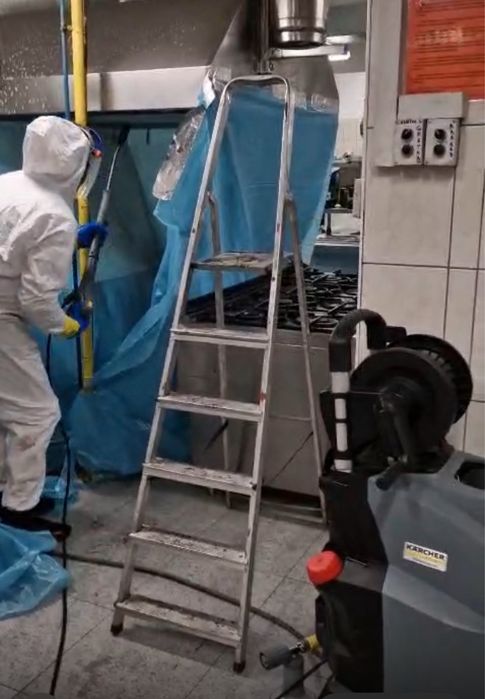 Curatare  sistem ventilatie si hota Certificat ISU Cosar Autorizat