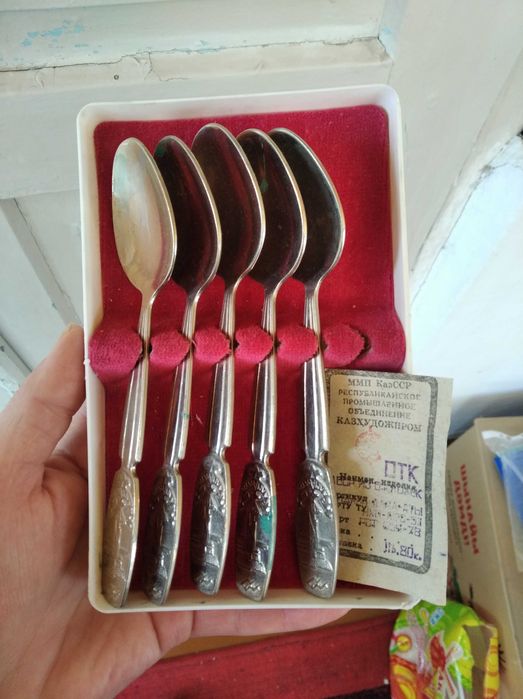 Ложки мельхиоровые