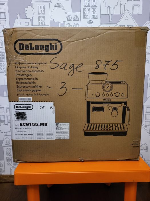 Еспресо машина SAGE Barista Express 875 Кафемашина с кафемелачка