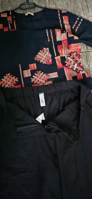 Pantaloni negri eleganti marimea L