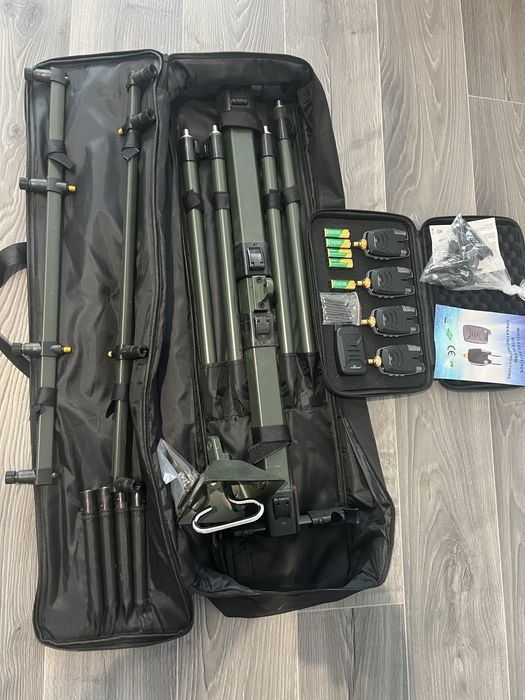 Set RodPod 4 Posturi + avertizori 4 plus statie WindBlade