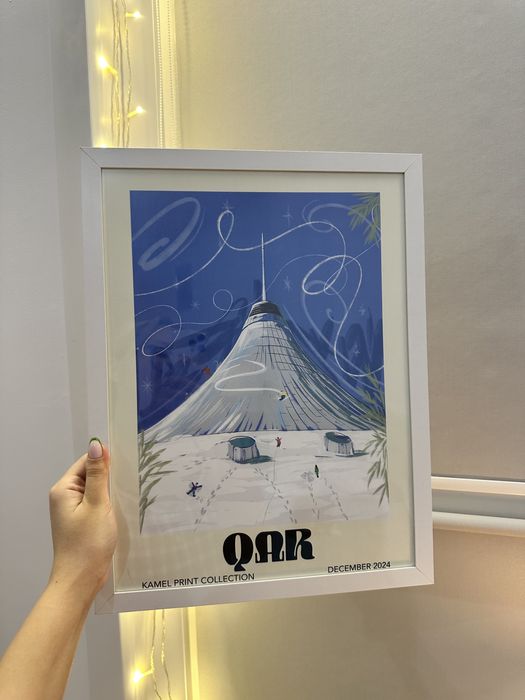 Авторские постеры в интерьер