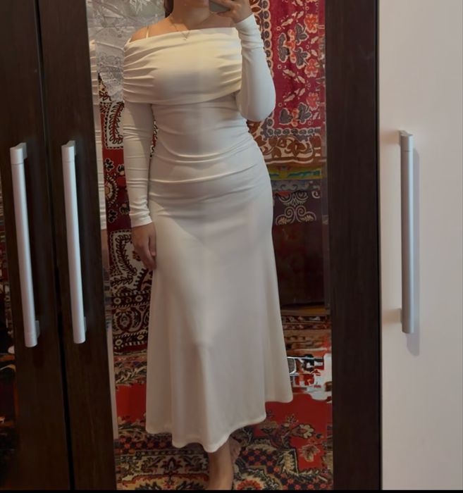 Белые  платье Новая