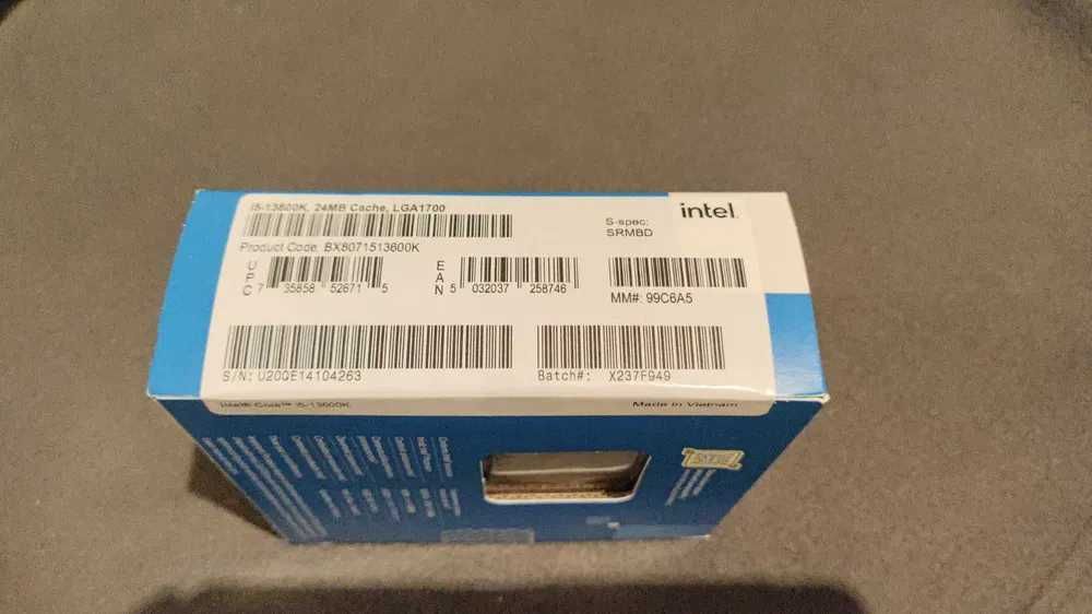 i5-13600K в отлично състояние, с гаранция до 08.01.2028