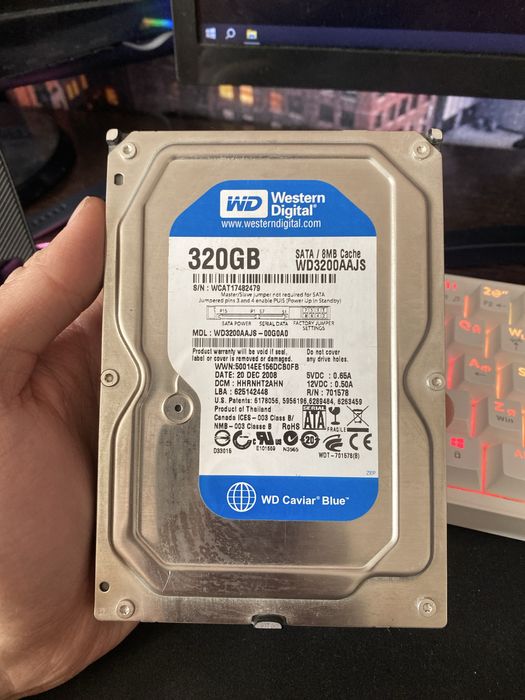Продам HDD на 320 гб