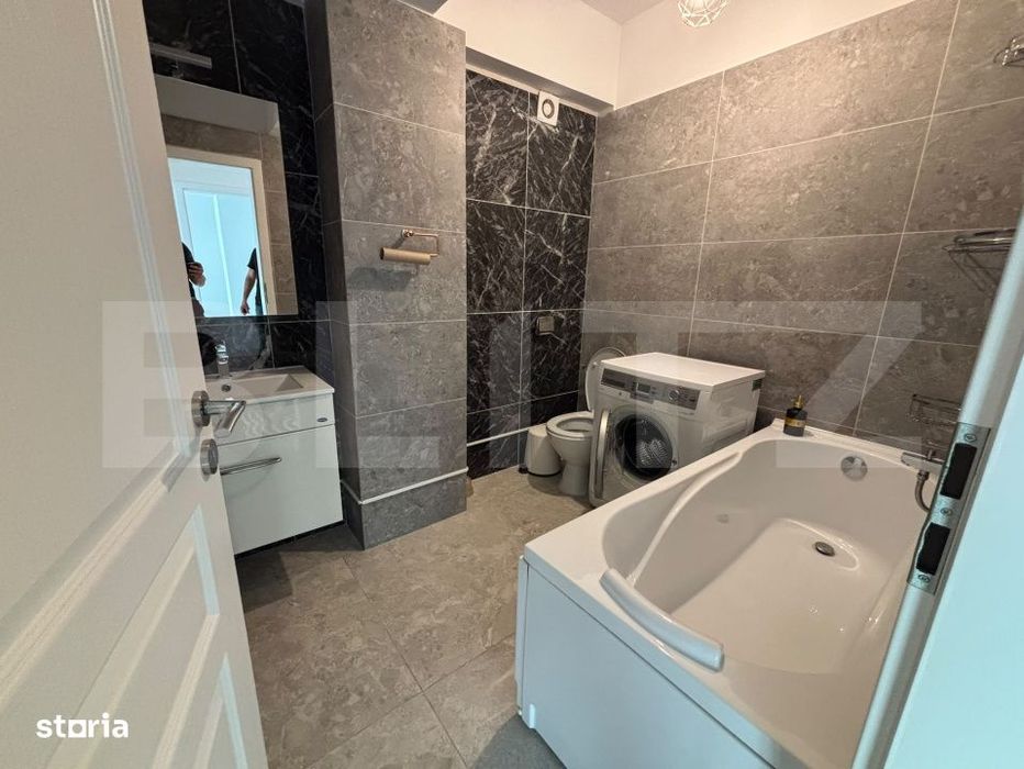 Apartament 2 camere, 46.10 mp, loc de parcare, zona Valea Adanca