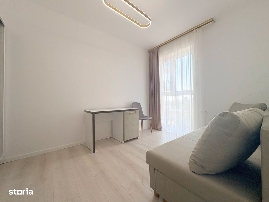3 camere, mobilat si utilat, parcare inclusa - 550 euro
