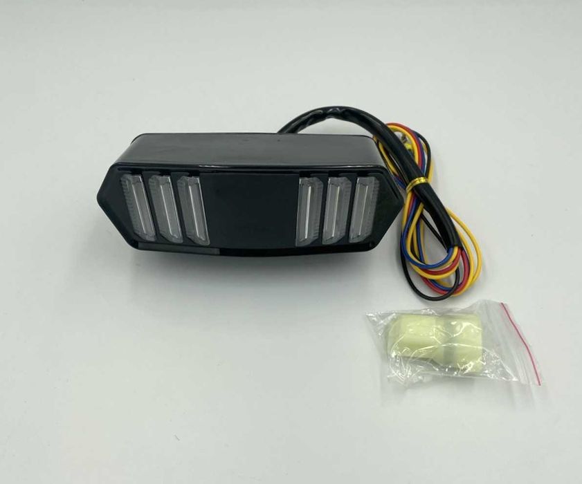 Стоп за мотор скутер с вградени мигачи универсален