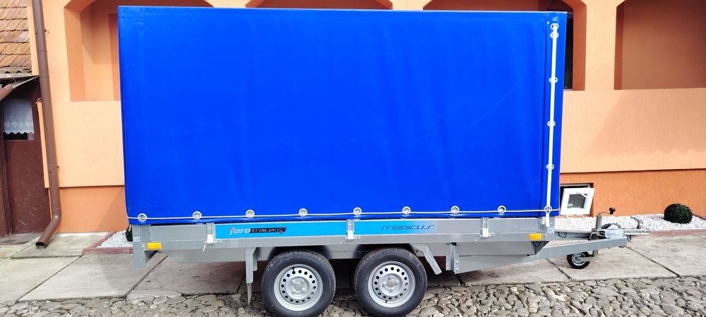 Remorca auto faro magicus 300x150cm 2 axe 750kg