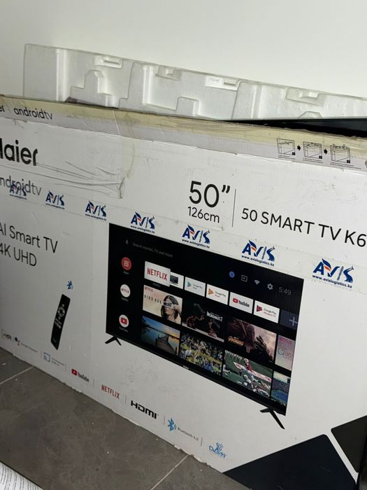 Телевизор Haier 50” Smart TV — на запчасти