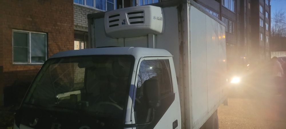 Будка рефрижератор.