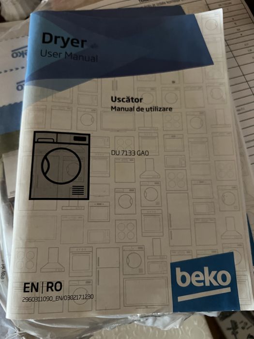 Uscator rufe Beko 7kg