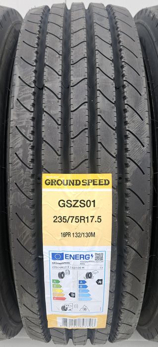 235/75 R17.5, 132M, GROUNDSPEED GSZS01, Anvelope de directie M+S