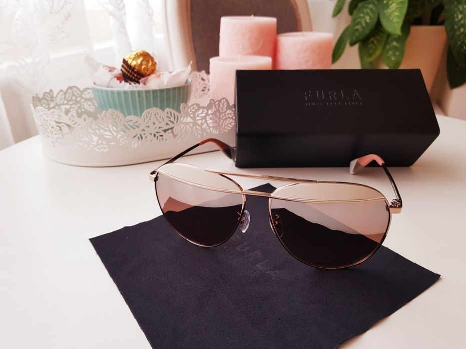 Ochelari de soare aviator Furla originali noi