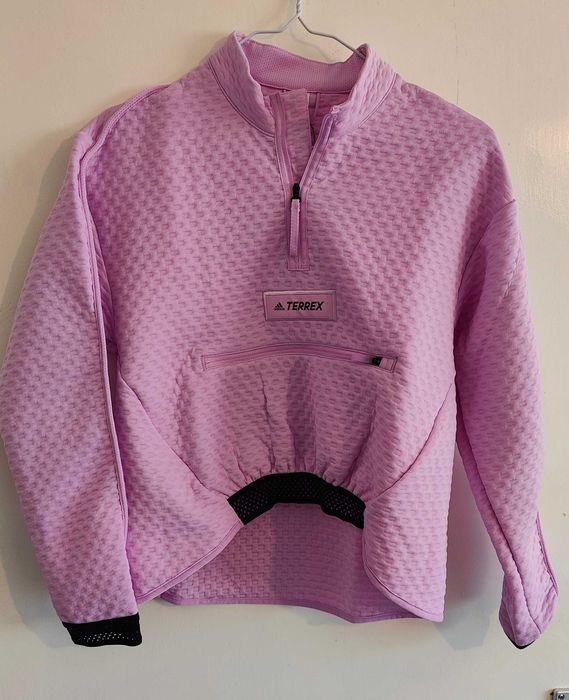 Adidas Terrex 1/4, дамска блуза за хайкинг, S, Оригинална от Англия