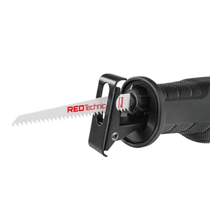 Fierastrau electric tip sabie, 1800 W, 12 lame SDS incluse, Red