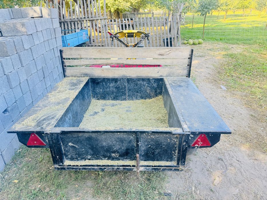 Мотоблок с прицепом вместе