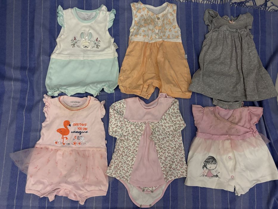 Одежда для девочки 0-12 месяцев