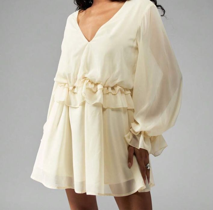 Дамска дълга рокля , гащеризон , комплект, сет , пола