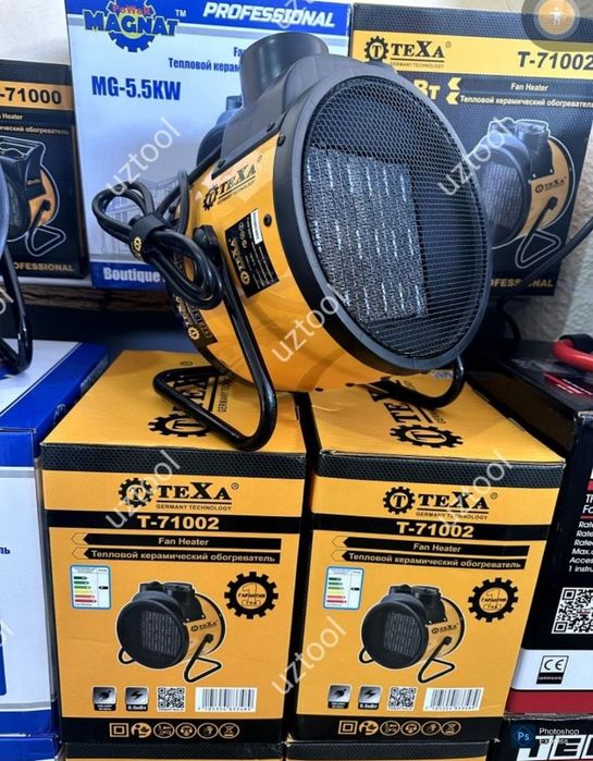 Новый Тепловая пушка Теха/Магнат Professional 5.5кВт из Первых Рук