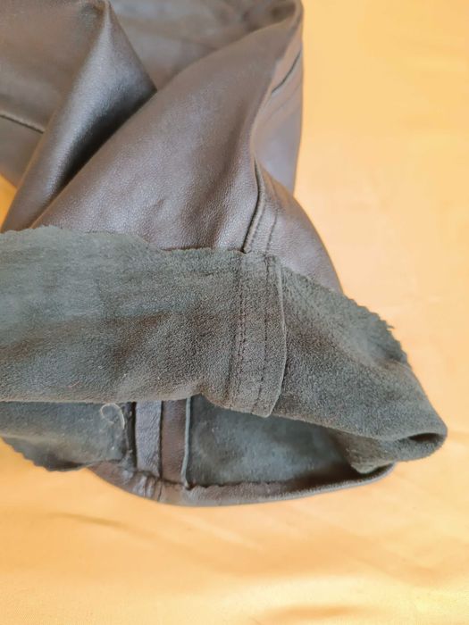 Кожен панталон естествена кожа,мотористки,мека кожа.