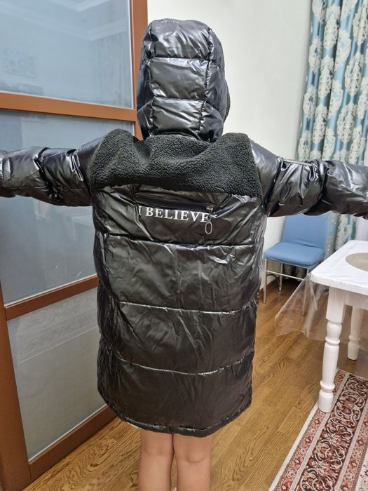 Пуховик девочке 11-12 лет