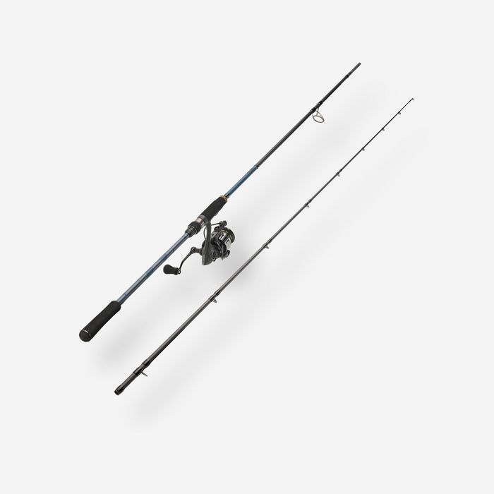 Set lansetă și mulinetă Pescuit cu năluci - produs resigilat Decathlon