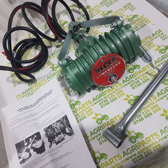 Compresor pentru priza putere tractor, 8 bari