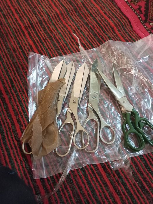 Российский ножницы  швейные для кожа