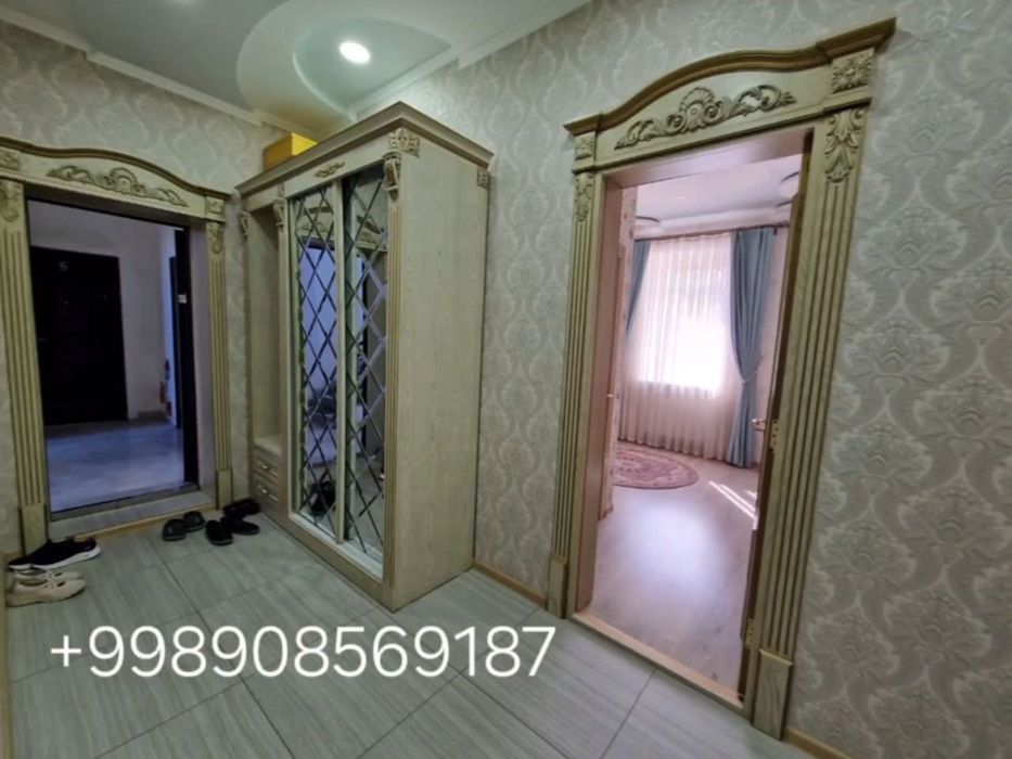 Шахар хокимияти ЗАГС худудида 3 хонали квартира ижарага берилади!