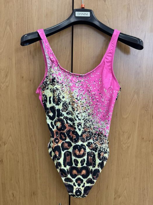 Дамски цял бански в леопардов принт