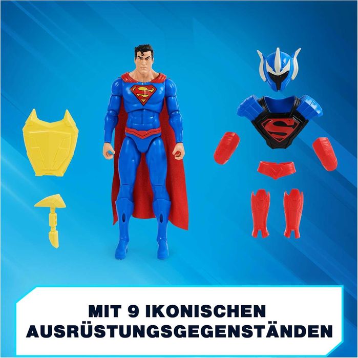 Фигура Супермен 30см с брониран костюм DC Superman Adventures