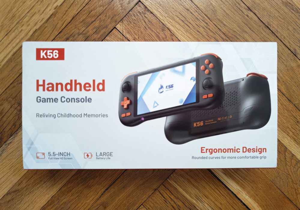 K56 Android Handheld Game Console 5.5" Touchscreen