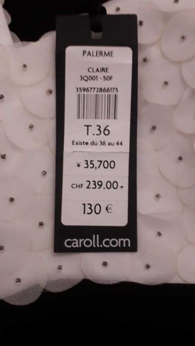 Новое платье марка Caroll р-р 42