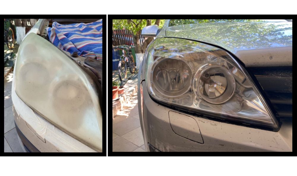 Polish faruri profesional Reconditionare Faruri Montaj Folii Faruri