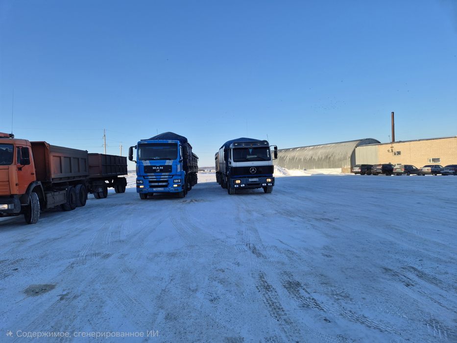 Man Tga 8x4 зерновоз