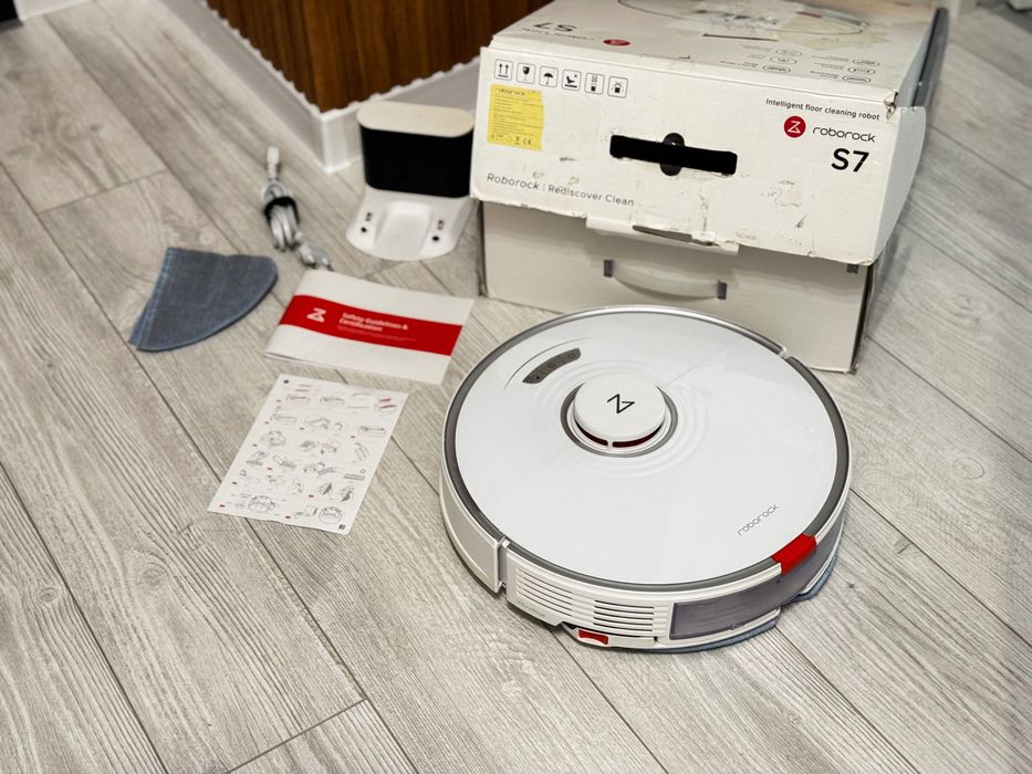 Roborock S7 / Вакум Робот /Вибриращ и повдигащ Моп/ LiDAR карти